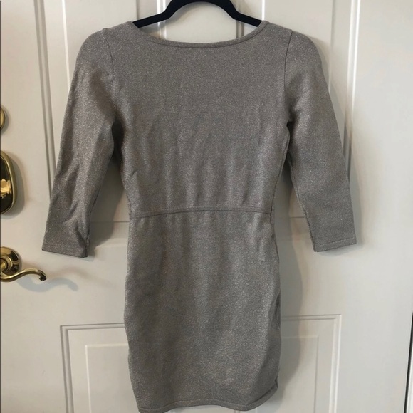 Bebe Metallic Dress - Picture 4 of 4